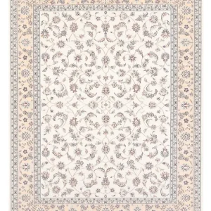 Dywan perski - Nain - Premium - 202 x 150 cm - kremowy