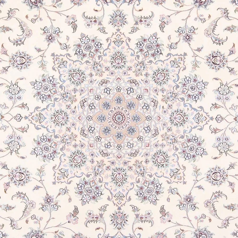Dywan perski - Nain - Premium - 302 x 200 cm - kremowy
