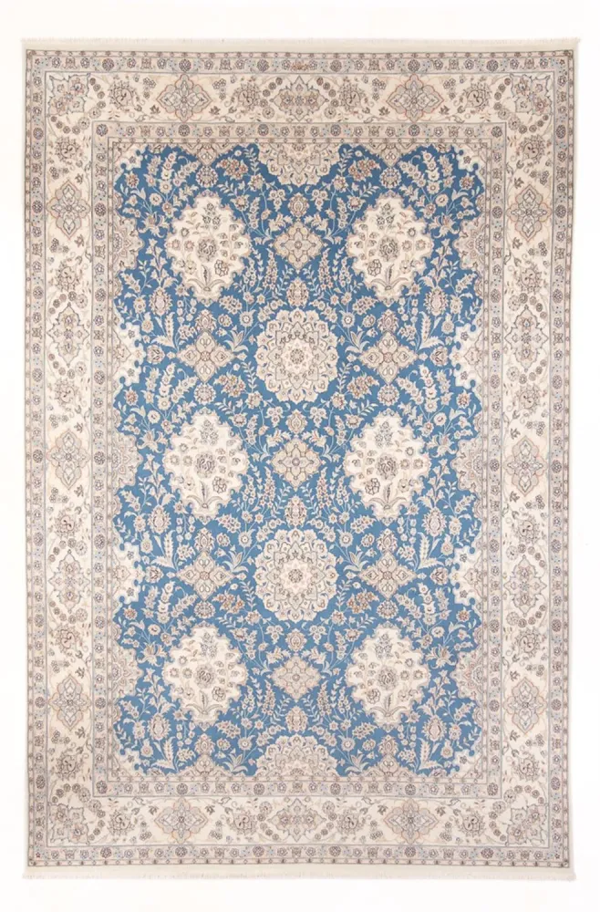 Dywan perski - Nain - Premium - 348 x 245 cm - jasnoniebieski