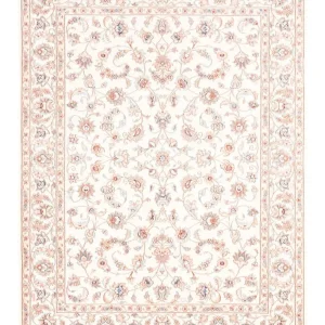 Dywan perski - Tabriz - 200 x 147 cm - kremowy