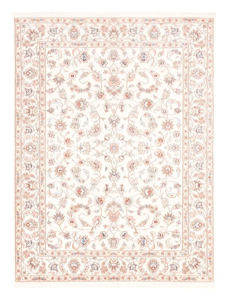 Dywan perski - Tabriz - 200 x 147 cm - kremowy