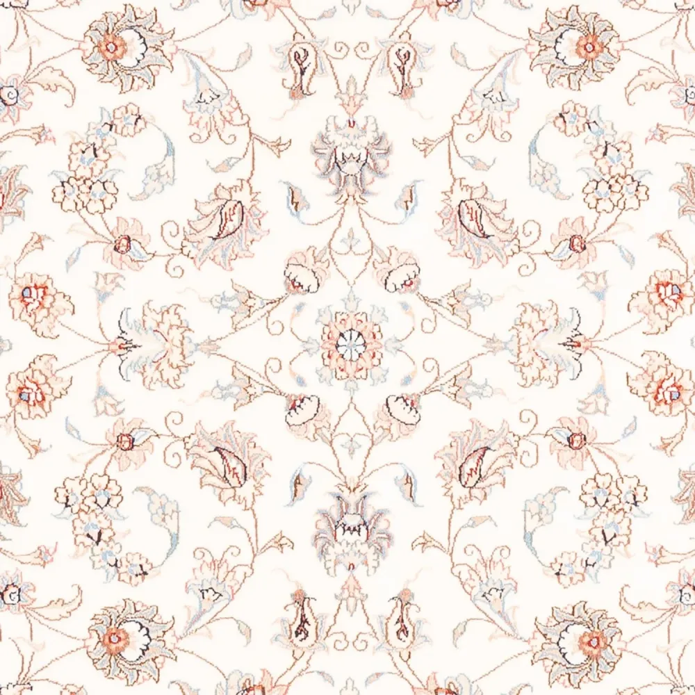 Dywan perski - Tabriz - 200 x 147 cm - kremowy