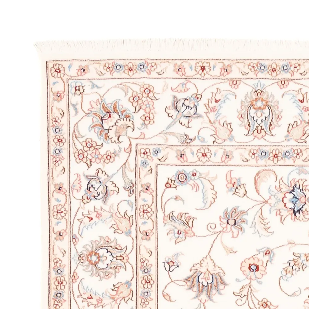 Dywan perski - Tabriz - 200 x 147 cm - kremowy