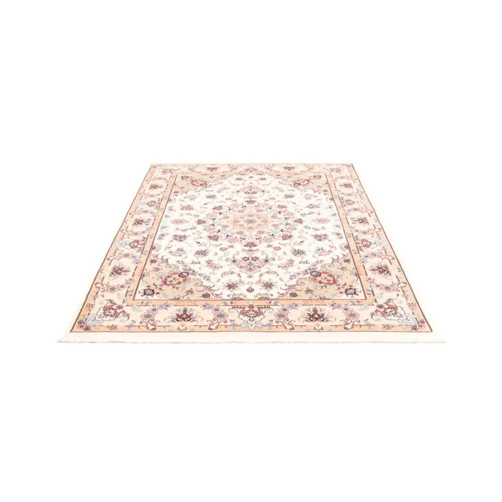 Dywan perski - Tabriz - 202 x 150 cm - kremowy