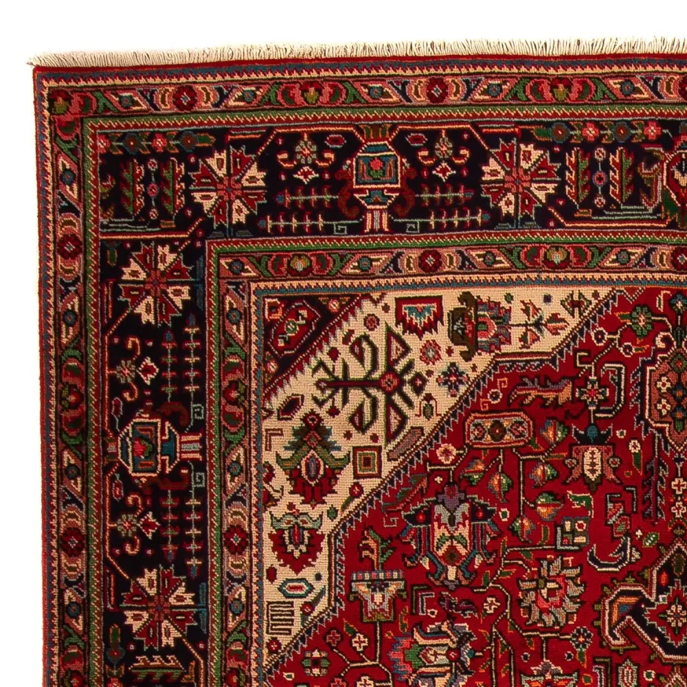 Dywan perski - Tabriz - 295 x 195 cm - ciemna czerwień