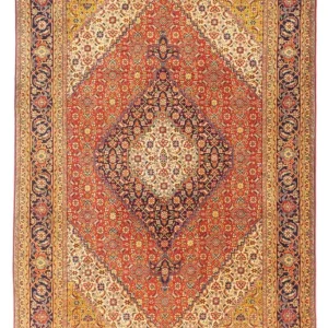 Dywan perski - Tabriz - 297 x 208 cm - czerwony