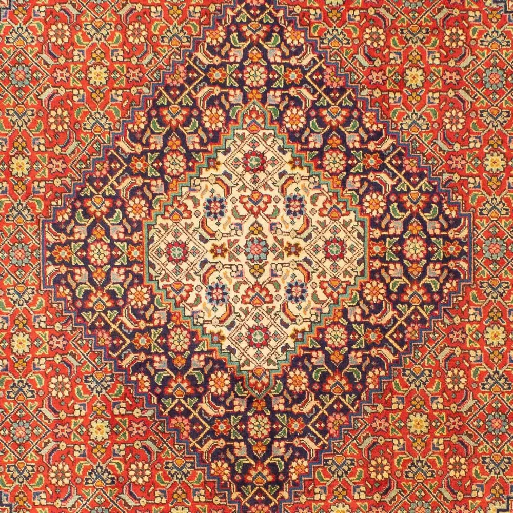 Dywan perski - Tabriz - 297 x 208 cm - czerwony