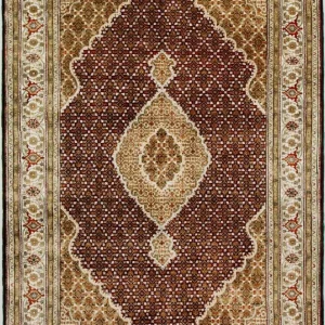 Dywan perski - Tabriz - 300 x 250 cm - czarny