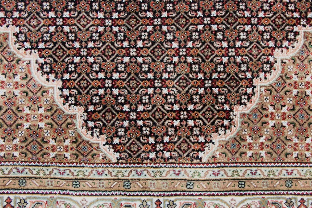 Dywan perski - Tabriz - 300 x 250 cm - czarny