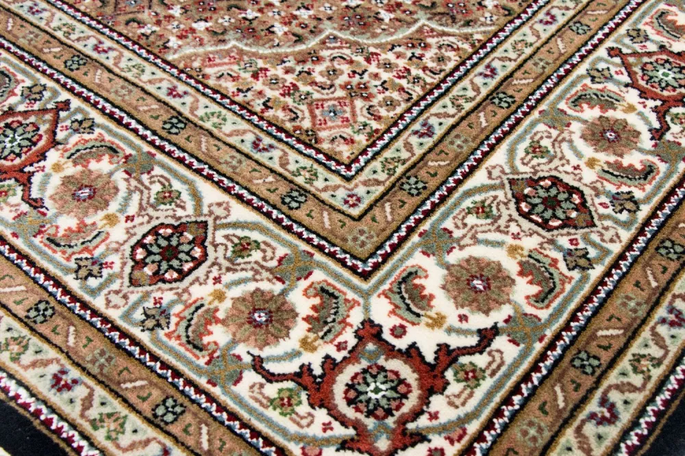 Dywan perski - Tabriz - 300 x 250 cm - czarny