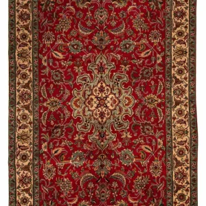 Dywan perski - Tabriz - 305 x 200 cm - ciemna czerwień