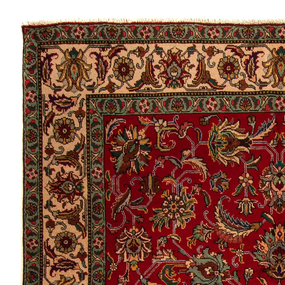 Dywan perski - Tabriz - 305 x 200 cm - ciemna czerwień