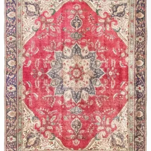 Dywan perski - Tabriz - 370 x 266 cm - czerwony