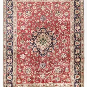 Dywan perski - Tabriz - 375 x 285 cm - czerwony