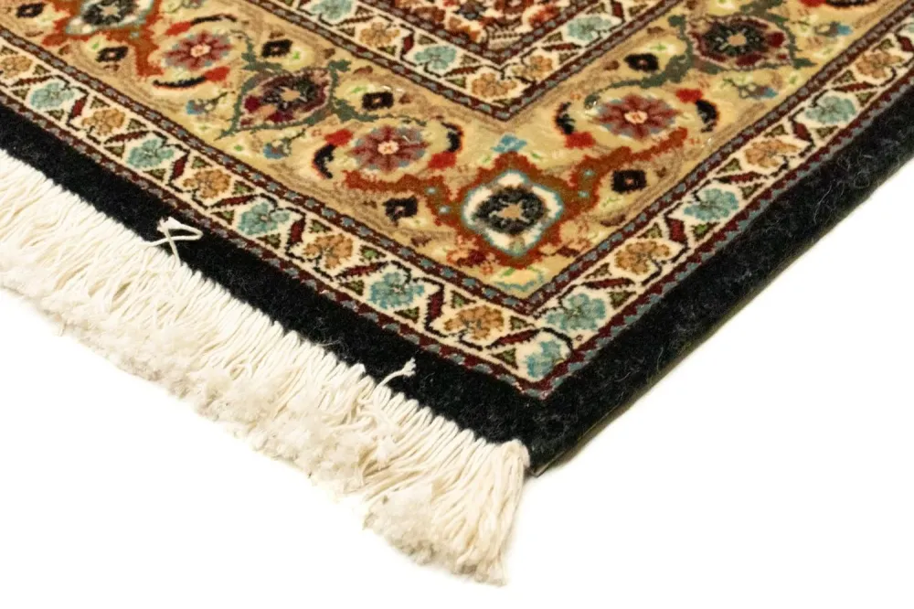 Dywan perski - Tabriz - Królewski - 129 x 82 cm - ciemnoniebieski