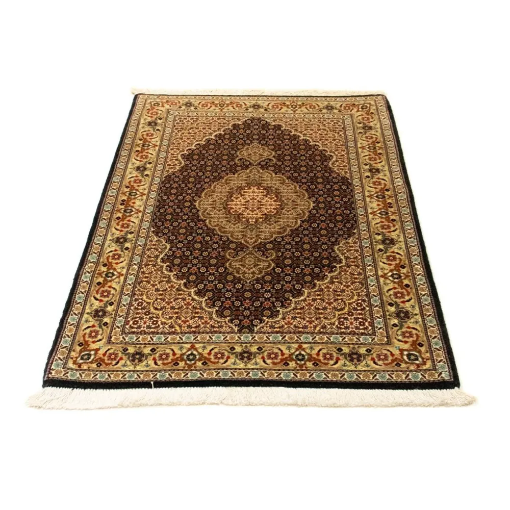 Dywan perski - Tabriz - Królewski - 129 x 82 cm - ciemnoniebieski