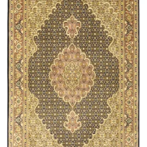 Dywan perski - Tabriz - Królewski - 148 x 100 cm - ciemnoniebieski