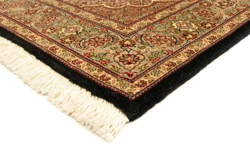 Dywan perski - Tabriz - Królewski - 148 x 102 cm - czarny