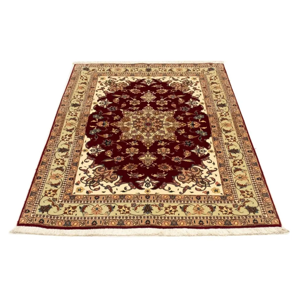 Dywan perski - Tabriz - Królewski - 148 x 103 cm - czerwony