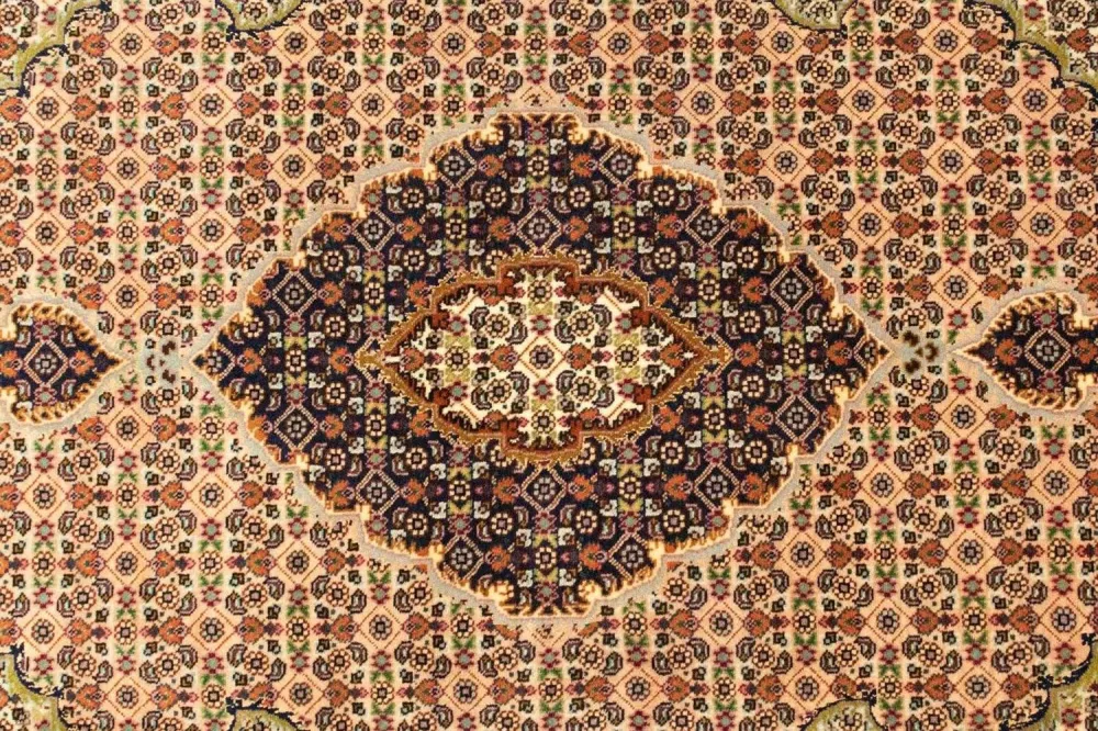 Dywan perski - Tabriz - Królewski - 148 x 98 cm - beżowy