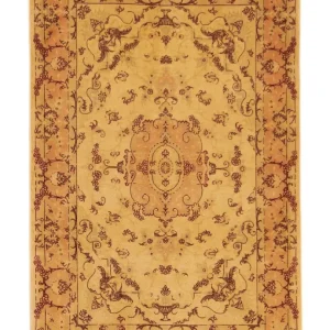 Dywan perski - Tabriz - Królewski - 150 x 100 cm - beżowy