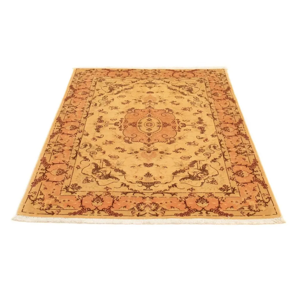Dywan perski - Tabriz - Królewski - 150 x 100 cm - beżowy