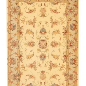 Dywan perski - Tabriz - Królewski - 150 x 101 cm - beżowy