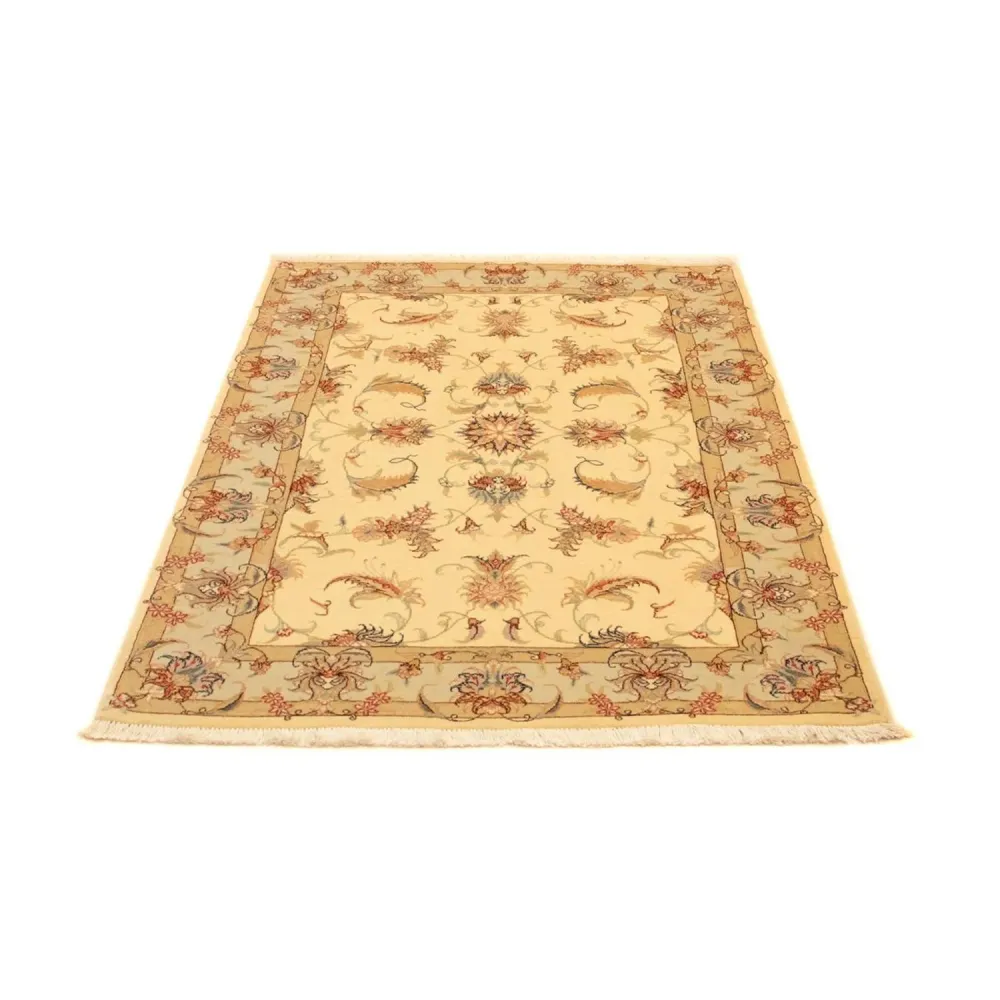Dywan perski - Tabriz - Królewski - 150 x 101 cm - beżowy