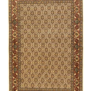 Dywan perski - Tabriz - Królewski - 150 x 99 cm - beżowy