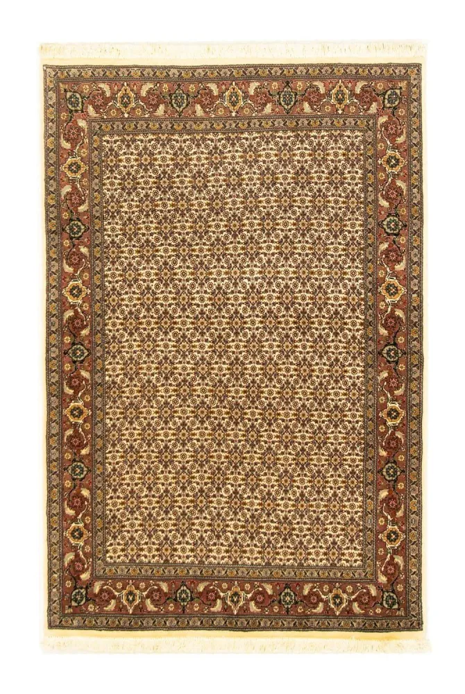 Dywan perski - Tabriz - Królewski - 150 x 99 cm - beżowy