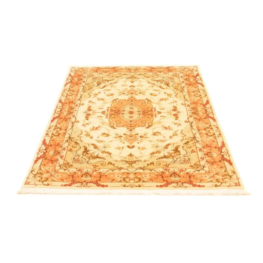 Dywan perski - Tabriz - Królewski - 152 x 100 cm - beżowy