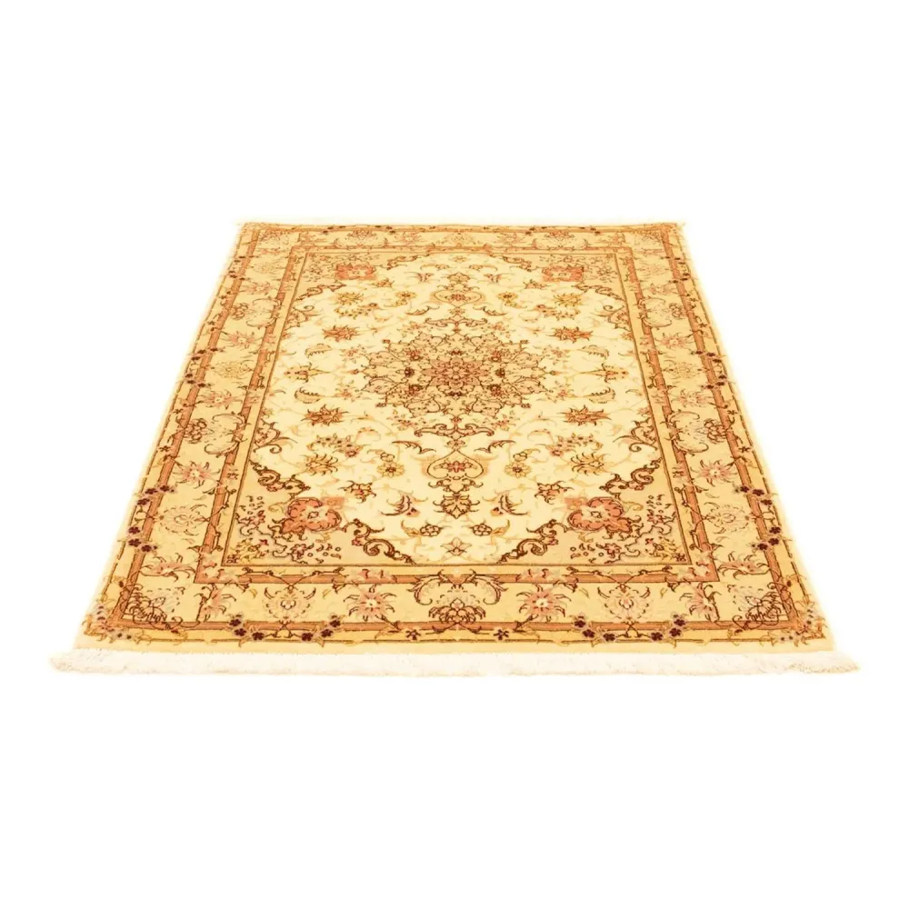 Dywan perski - Tabriz - Królewski - 154 x 102 cm - beżowy