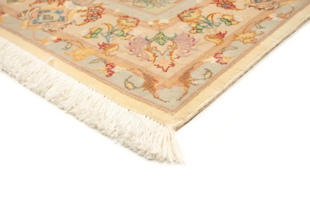 Dywan perski - Tabriz - Królewski - 154 x 102 cm - beżowy