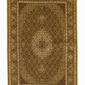 Dywan perski - Tabriz - Królewski - 154 x 103 cm - brązowy