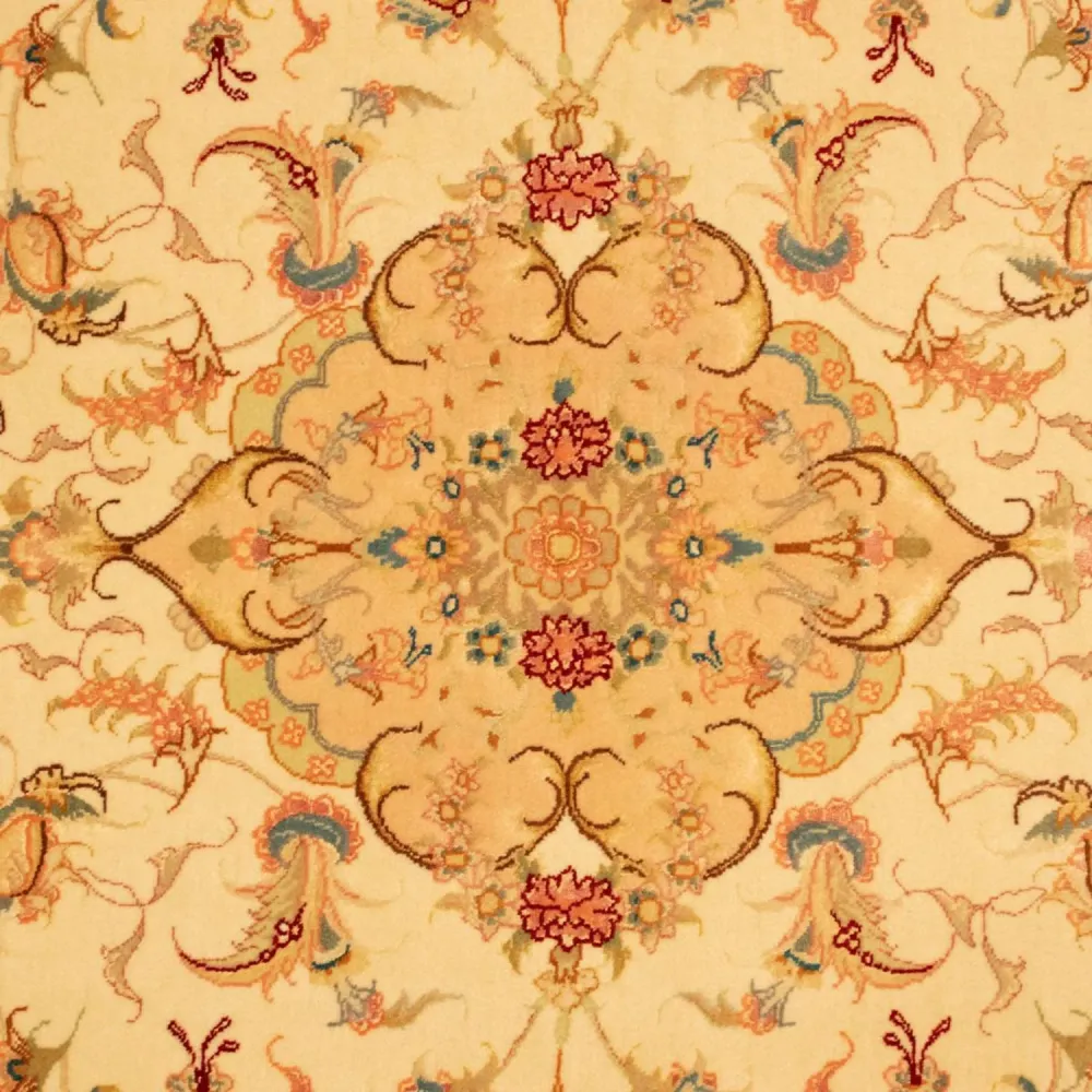 Dywan perski - Tabriz - Królewski - 157 x 100 cm - beżowy