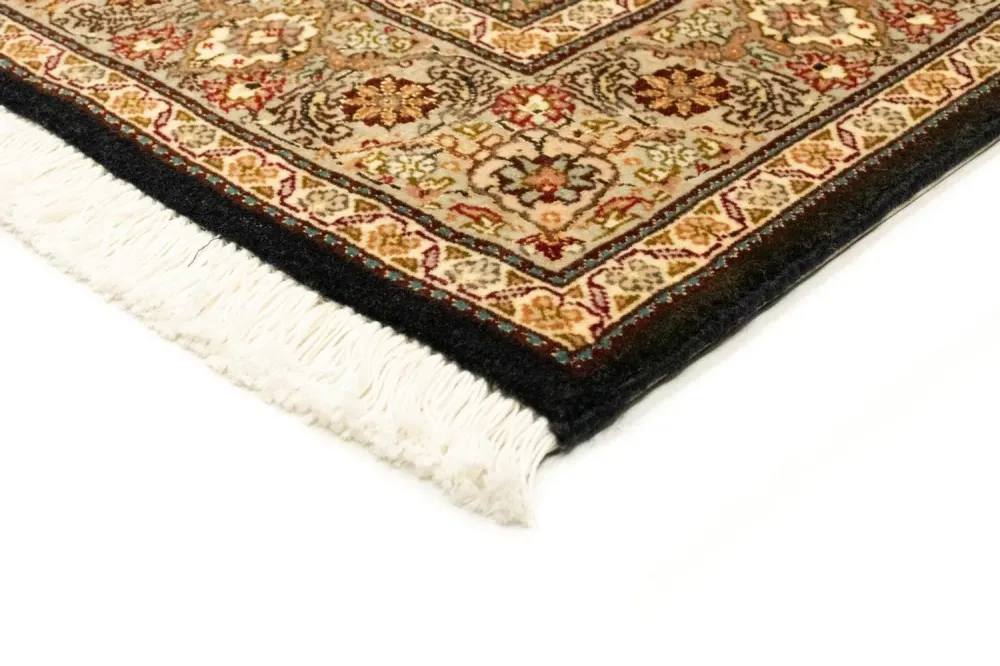 Dywan perski - Tabriz - Królewski - 157 x 102 cm - czarny