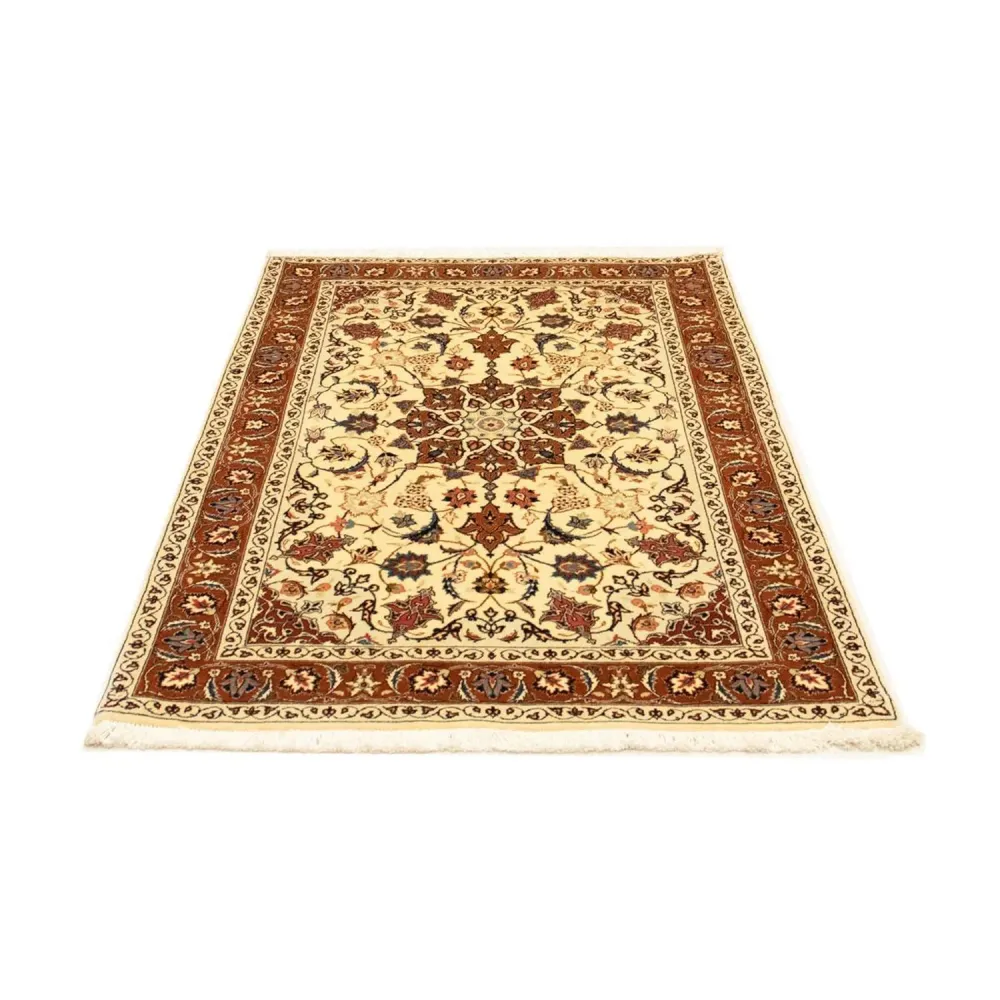 Dywan perski - Tabriz - Królewski - 157 x 103 cm - beżowy