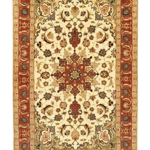 Dywan perski - Tabriz - Królewski - 158 x 100 cm - beżowy