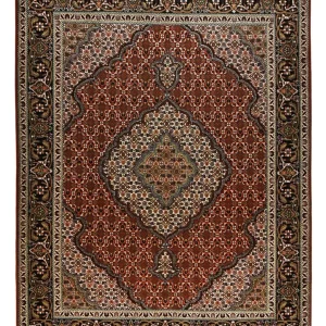 Dywan perski - Tabriz - Królewski - 200 x 150 cm - czerwony