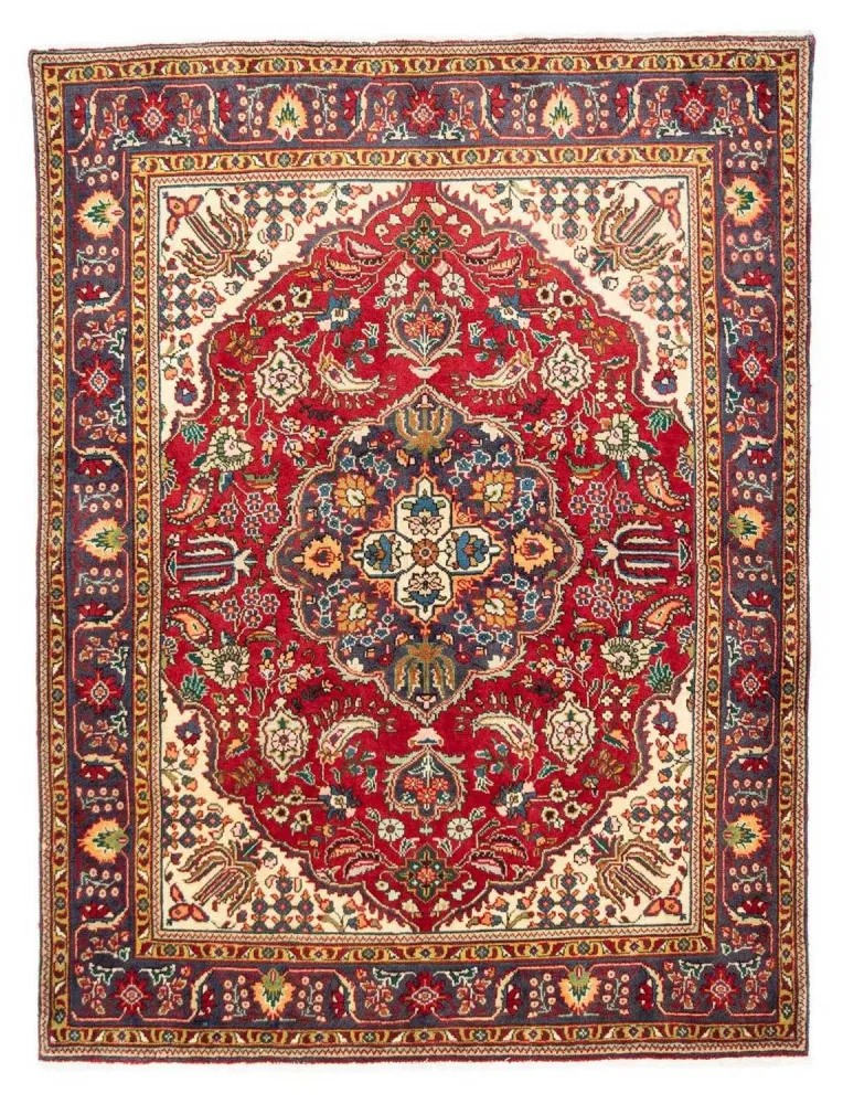 Dywan perski - Tabriz - Królewski - 200 x 150 cm - czerwony