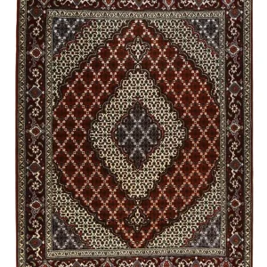 Dywan perski - Tabriz - Królewski - 200 x 152 cm - piaskowy