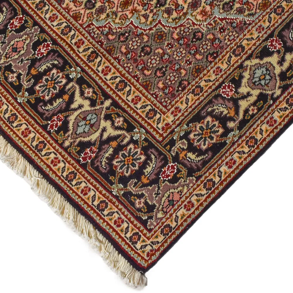Dywan perski - Tabriz - Królewski - 202 x 152 cm - rdza