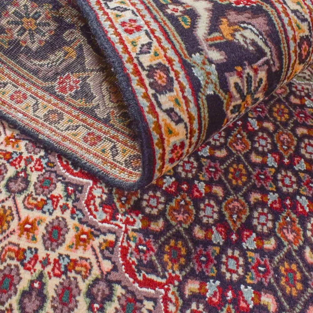 Dywan perski - Tabriz - Królewski - 202 x 152 cm - rdza