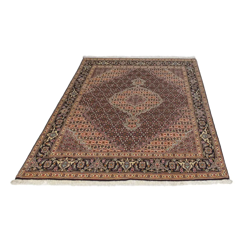 Dywan perski - Tabriz - Królewski - 202 x 152 cm - rdza