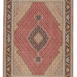 Dywan perski - Tabriz - Królewski - 205 x 150 cm - czerwony