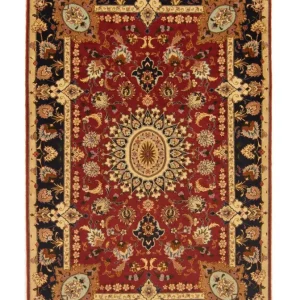 Dywan perski - Tabriz - Królewski - 207 x 148 cm - czerwony