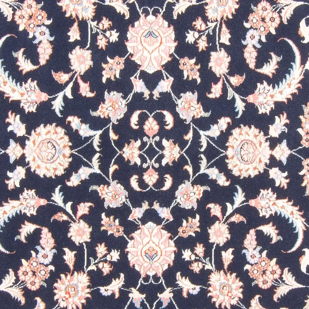 Dywan perski - Tabriz - Królewski - 237 x 167 cm - ciemnoniebieski