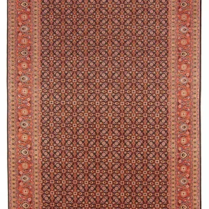 Dywan perski - Tabriz - Królewski - 296 x 200 cm - rdza