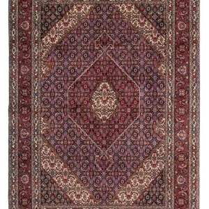 Dywan perski - Tabriz - Królewski - 298 x 202 cm - ciemna czerwień