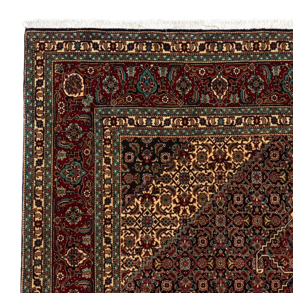 Dywan perski - Tabriz - Królewski - 300 x 199 cm - ciemna czerwień